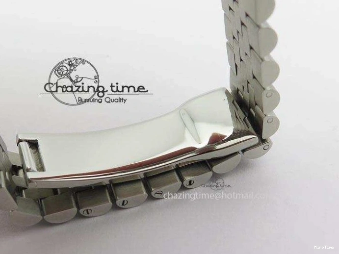 MiroTime 0216 DateJust 116234 BP Best Edition SS White MOP Dial Diamond Markers On SS Bracelet A2824 V ModernLook 3943